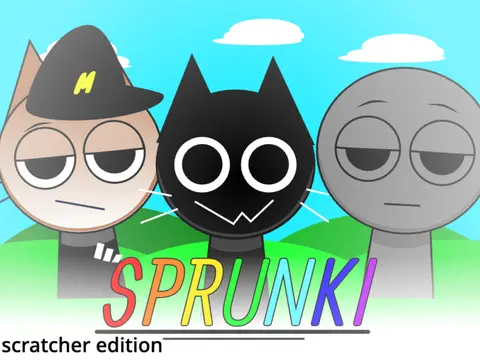 Sprunki Scratcher Edition Incredibox Mod Cover