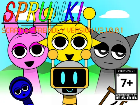Sprunki Scratchfriendly Version Game Cover