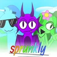 Sprunki Scrunkly Game Logo