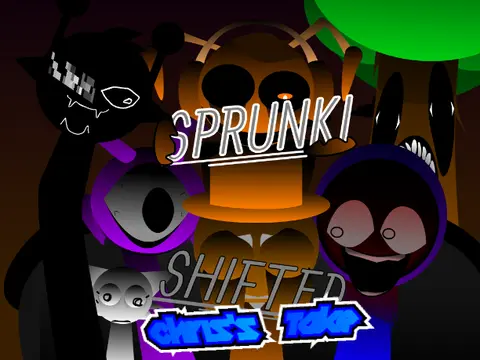 Official logo for Sprunki Shifted Chris Take game featuring shifted characters