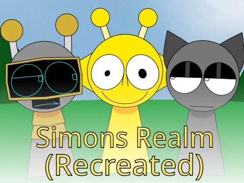 Sprunki Simon's Realm Game Cover Art