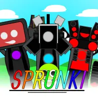 Sprunki Skibidi Toilet Game Logo - Definitive Horror Edition