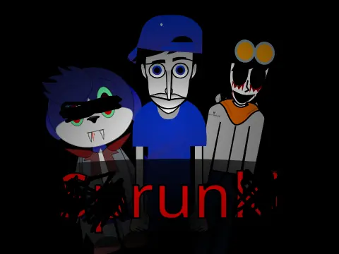 Sprunki Slatch Team Mix game cover showing team-based Sprunki character combinations