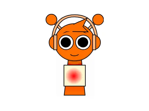 Logo for Sprunki Soft AU, a gentle alternate universe Incredibox mod
