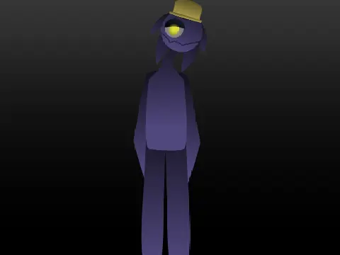 Sprunki Soft Purple Dave - Original Sprunki OC Character