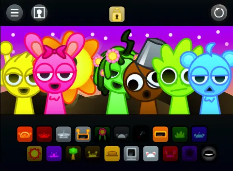 Sprunki Softened In-Game Experience Sprunki Softened Gameplay Screenshot - Showing Gentle Visual Style