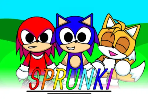 Sprunki Sonic Beta Version 1.5 Espio Alive Game Cover