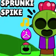 Sprunki Spikes Official Logo - Horror Remastered Edition