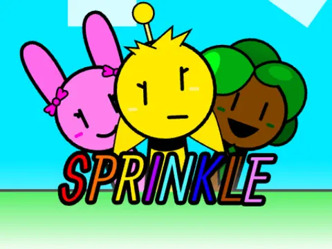 Official logo for Sprunki Sprinkle Mod My Version game