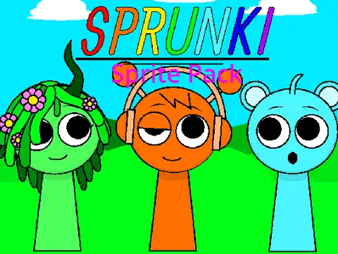 Official Sprunki Sprite Pack Logo