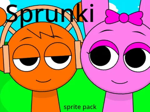 Sprunki Sprite Pack V2 Cover Image - High Quality Character Assets