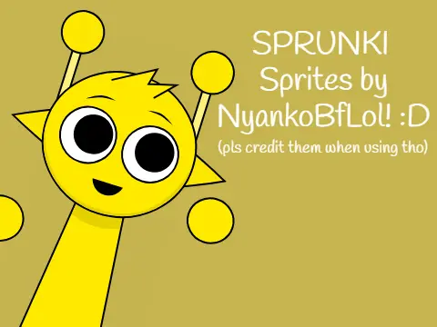 Logo for Sprunki Sprites D asset library project