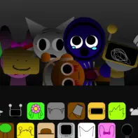Sprunki Spruncalypse Game Cover - Apocalyptic Sprunki Characters