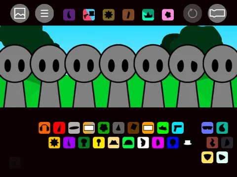 Official Sprunki Spruted Anim Fix game cover with enhanced animations