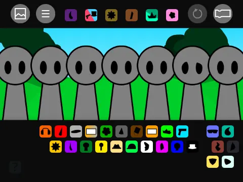 Official logo for Sprunki Spruted But I Ruined It game featuring chaotic Sprunki characters