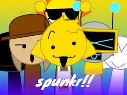 Sprunki Spunkr Game Logo - Swapped Characters Edition