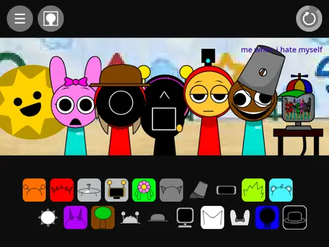 Sprunki Squid Game Official Logo - Horror Mod Edition