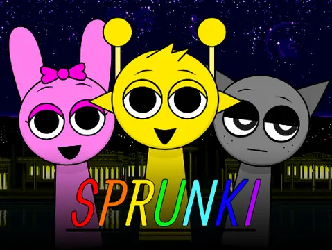 Sprunki Stardust Speedway v2 Game Logo