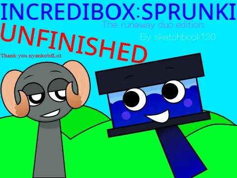 Sprunki Stuff Semifinished Logo and Cover Art – Play Sprunki Music Game Online