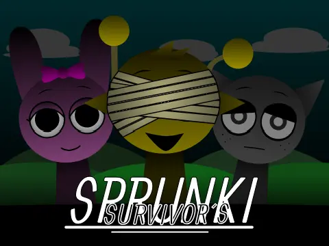 Sprunki Survivors Mod Logo Cover