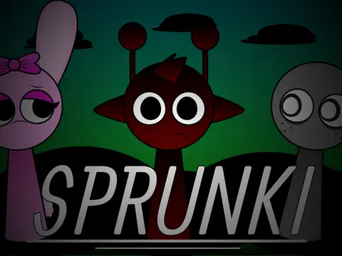 Sprunki Swap Nuclear Edition Logo - Character Transformation Game