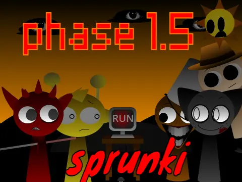 Sprunki Swap Phase 1.5 Play Logo - Definitive Remastered Edition