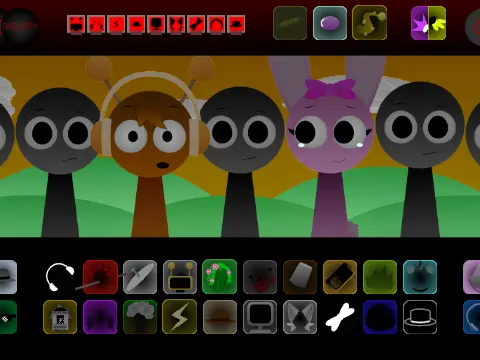 Sprunki Swap Retextured Phase 1.7 v2 Game Logo