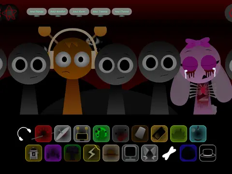 Sprunki Swapped Retextured Rus Remix Game Logo