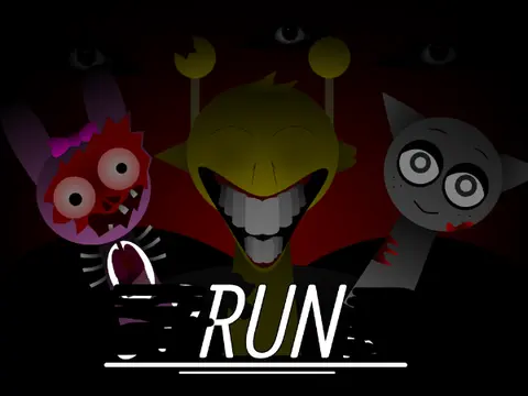 Official logo for Sprunki Swapped The Bouns game featuring swapped character designs