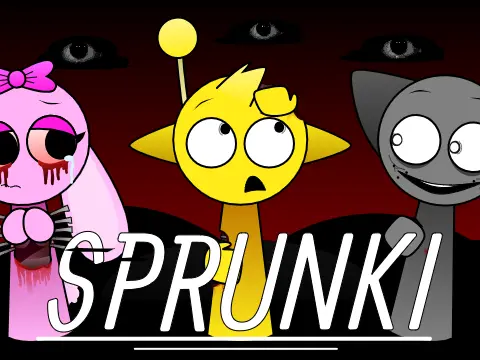 Official logo for Sprunki Swapped Version Horror Alive game