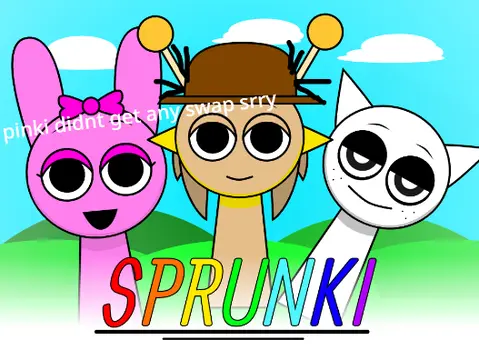 Sprunki Switch Game Logo featuring multiple characters