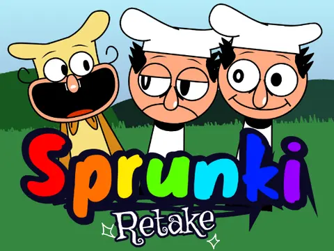 Sprunki Tower Scratch Version logo cover