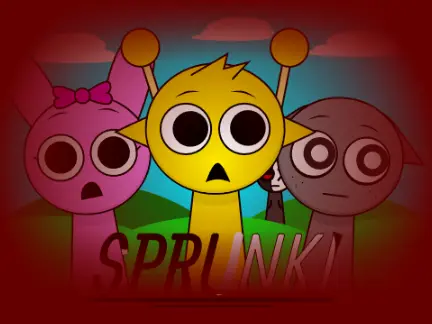 Sprunki Unknown Edition featuring enigmatic design elements and mysterious visual themes