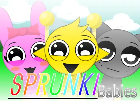 Logo for the second remix of Sprunki Update v.13 Version 2.0