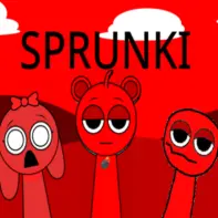 Official Sprunki Version Katshup Logo - Remastered Horror Edition