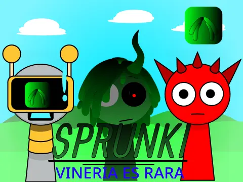Sprunki Vineria Es Rara Game Cover Art