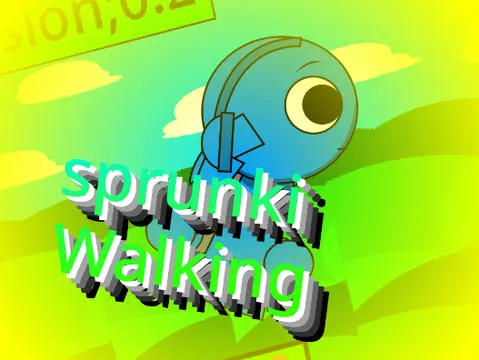 Sprunki Walking Game Cover