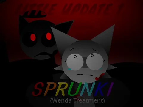 Sprunki Wenda Treatment Game Logo