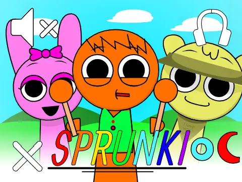 Sprunki With 5 My OC Logo