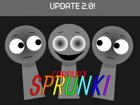Corrupt Sprunki Logo