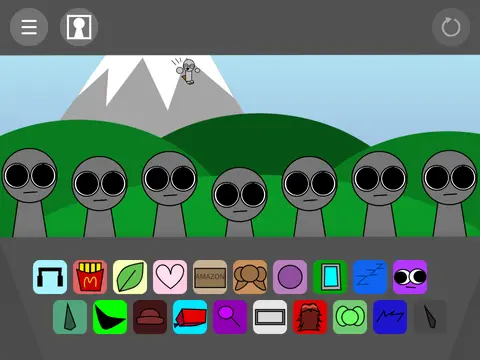 Sprunki With My OC S V2 Logo Cover