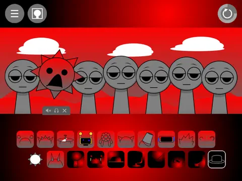 Sprunki With My Versions custom character creation and music game