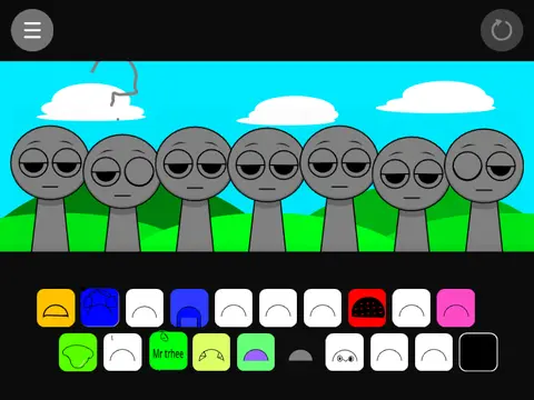 Sprunki OC Maker Tool Sprunki With OC My OCs Character Creator Interface
