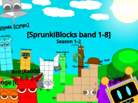 Logo for Sprunkiblocks Band Official Game
