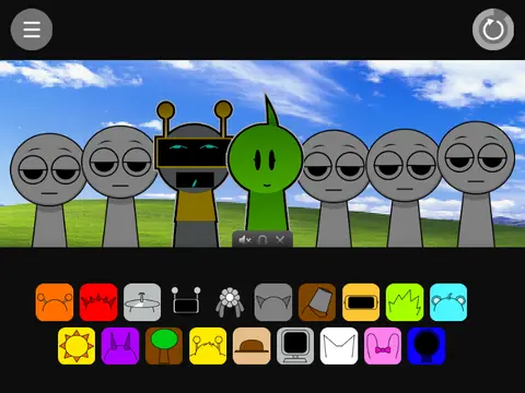 Official Sprunkid Demo game logo featuring colorful Sprunki characters