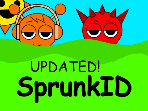 sprunkid game logo featuring iconic sprunki character