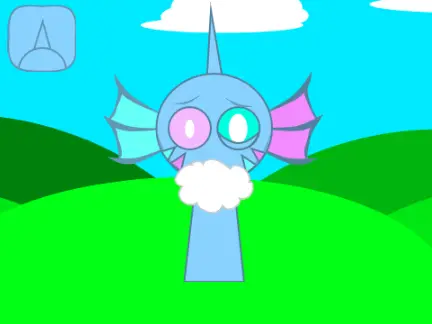 Sprunkidelix OC Karoll character image showing animated Sprunki original character design