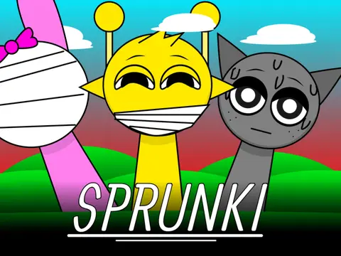 Sprunkie But Injured character with visible injuries