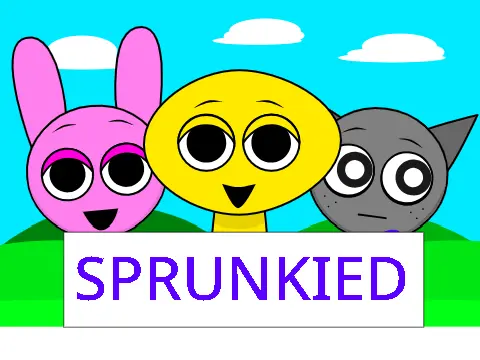 Sprunkied Incredibox game logo featuring colorful characters