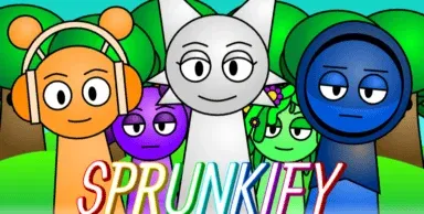 Sprunkify Mod Game Logo - Custom Sprunki Character Creator